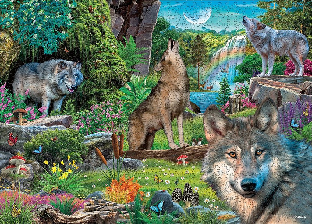 Ceaco Wolves Collection Wolves In Nature Piece Jigsaw Puzzle