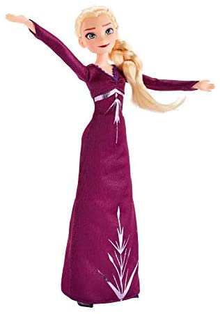 elsa purple dress doll