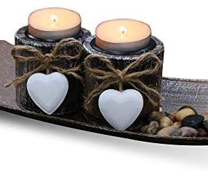 shabby chic tea light holders