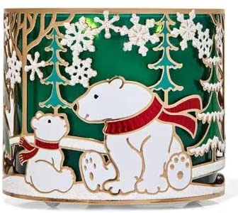 christmas candle holder bath and body works