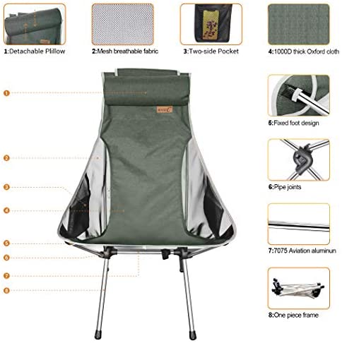 nicec ultralight camping chair