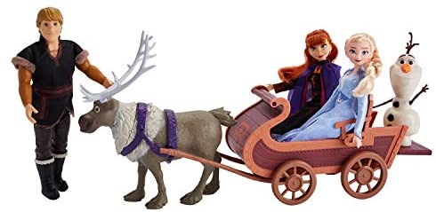 disney frozen 2 sledding adventures doll pack stores