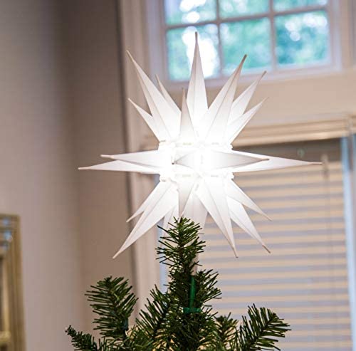 white led moravian star