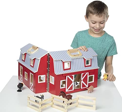 fold and go barn set