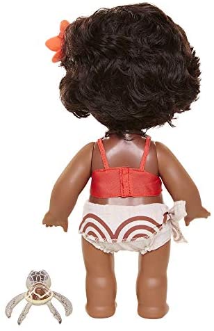 moana doll with sand on feet