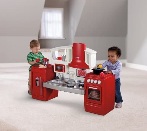 little tikes kitchen red