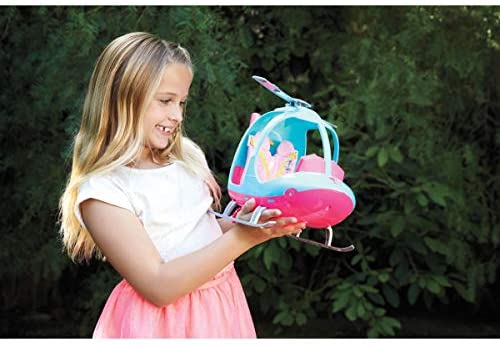 barbie helicopter and car