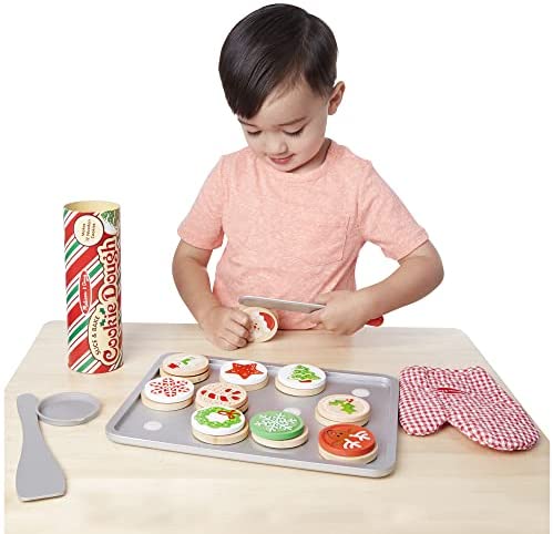 wooden cookie play set