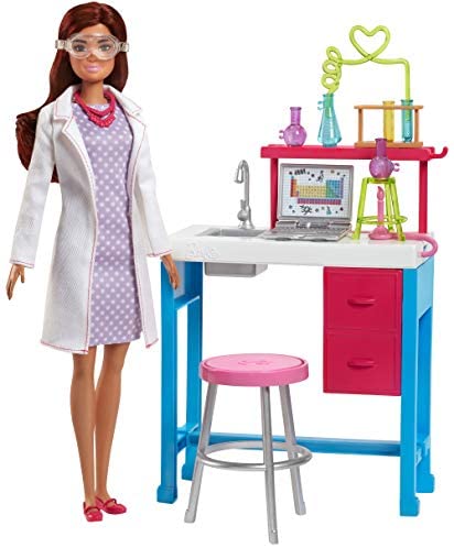 barbie science set