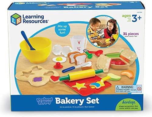 pretend and play bakery set