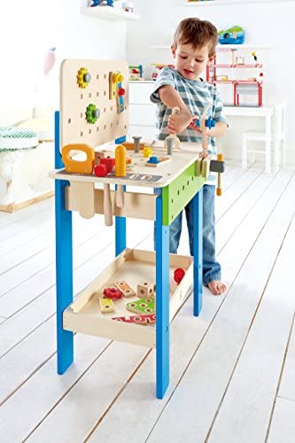 hape wooden workbench