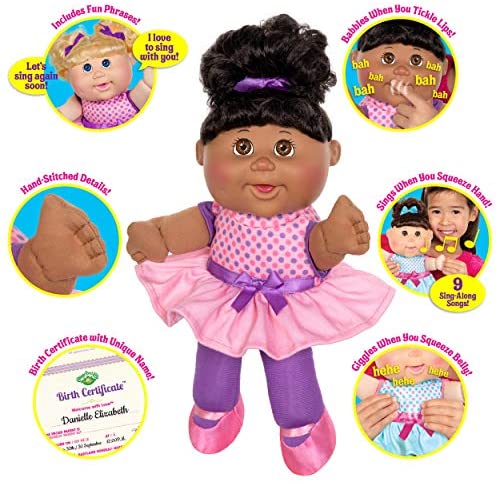 cabbage patch deluxe babble and sing