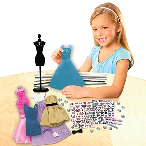 barbie be a fashion designer doll dress up kit