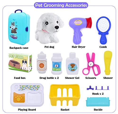 toy pet grooming set