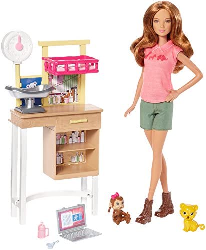 barbie careers zookeeper doll and playset