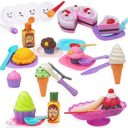 ice cream cone toy set