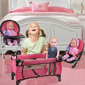 doll pack and play set