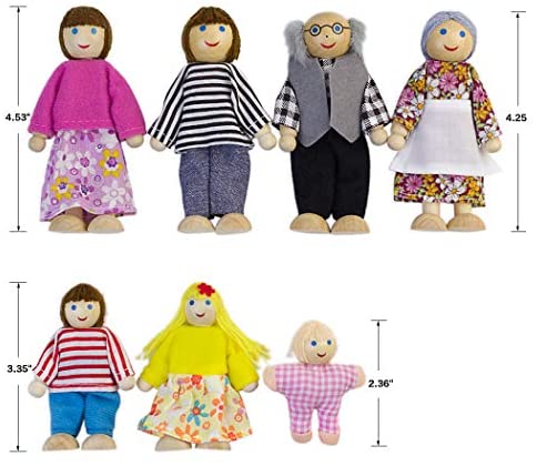 poseable dollhouse dolls