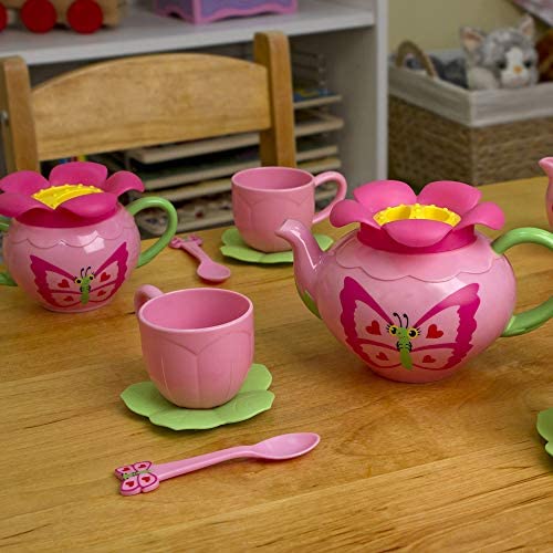 melissa and doug bella butterfly tea set