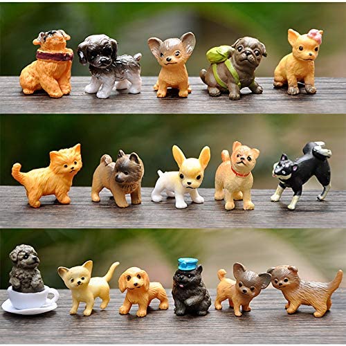 small dog figurine toys