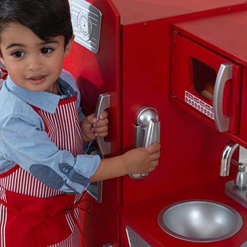 kidkraft play kitchen red