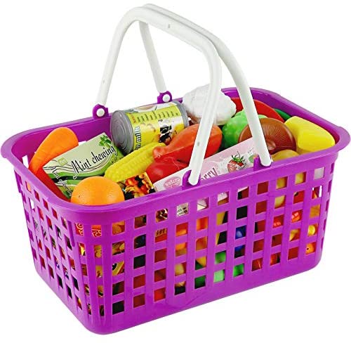 play grocery basket