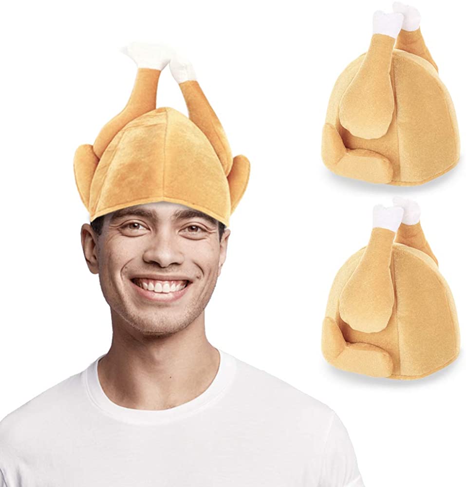 novelty christmas turkey hats