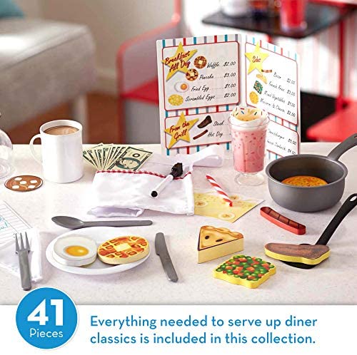 melissa and doug diner play set