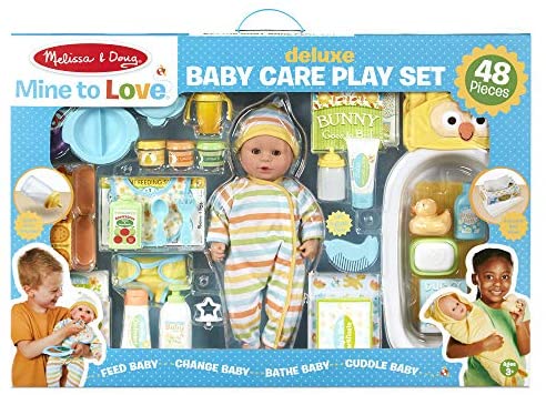 melissa and doug doll set