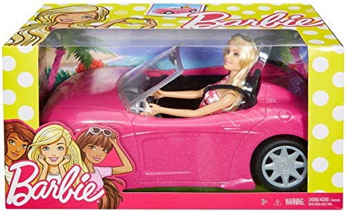 barbie convertible and doll pack