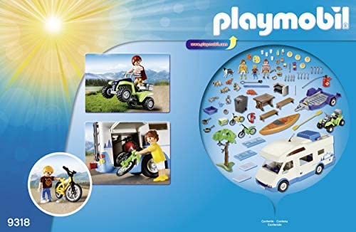 playmobil camping mega set toy