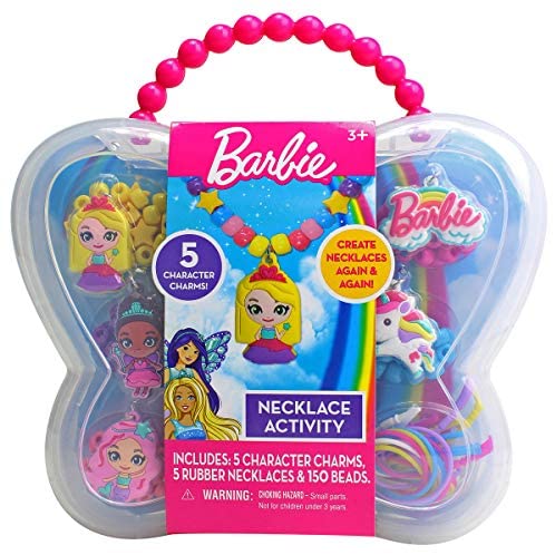 tara toys barbie necklace activity set