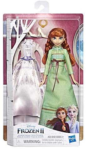 anna frozen doll green dress