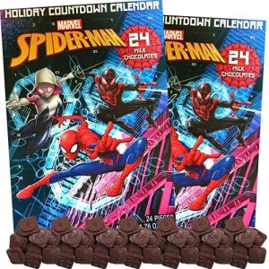 spiderman advent calendar 2021