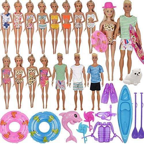 barbie swimming stuff