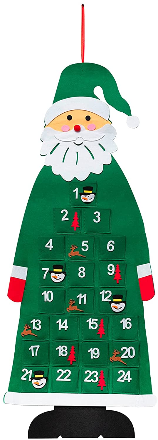 sainsburys plush santa advent calendar