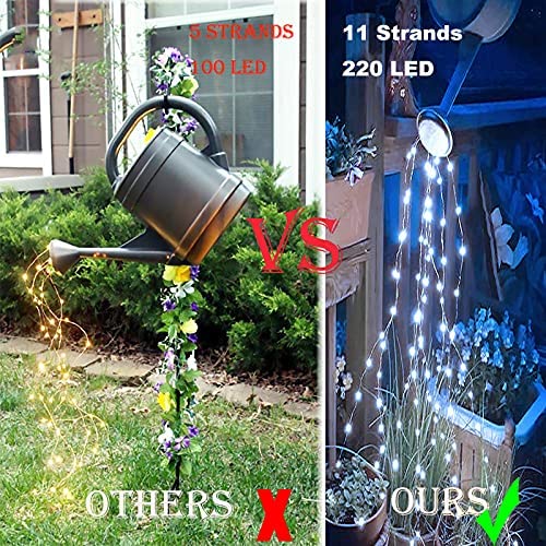 220 led solar firefly bunch lights