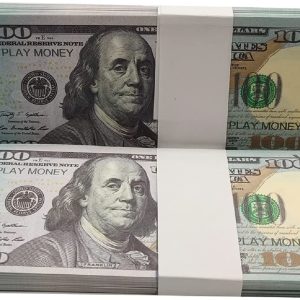 movie prop money 100 full print 2 sides copy play money 100 sets for movies tv kids teaching music videos and party homefurniturelife online store