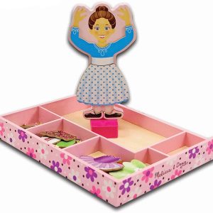 nina ballerina magnetic dress up playset