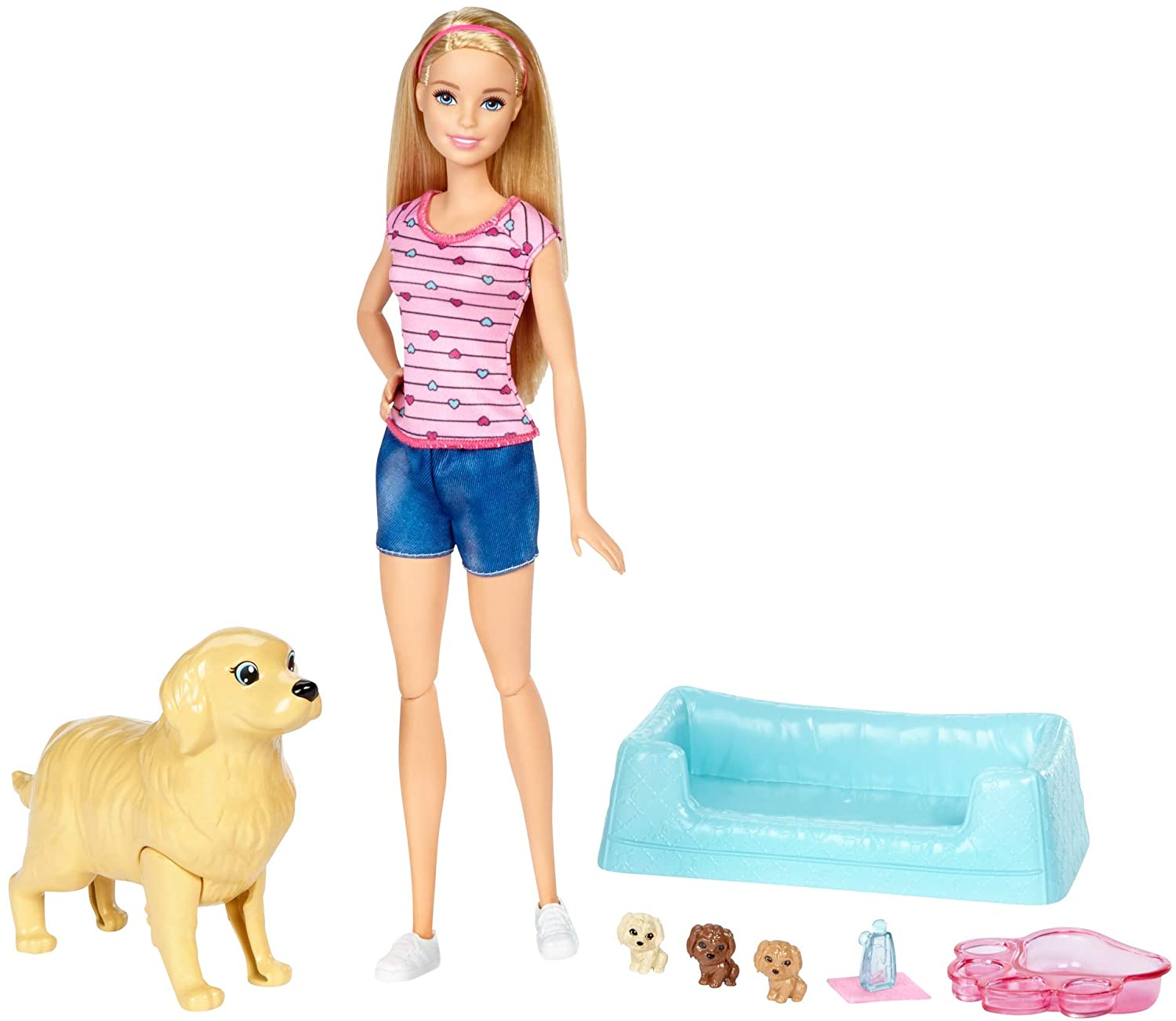 puppy barbie set