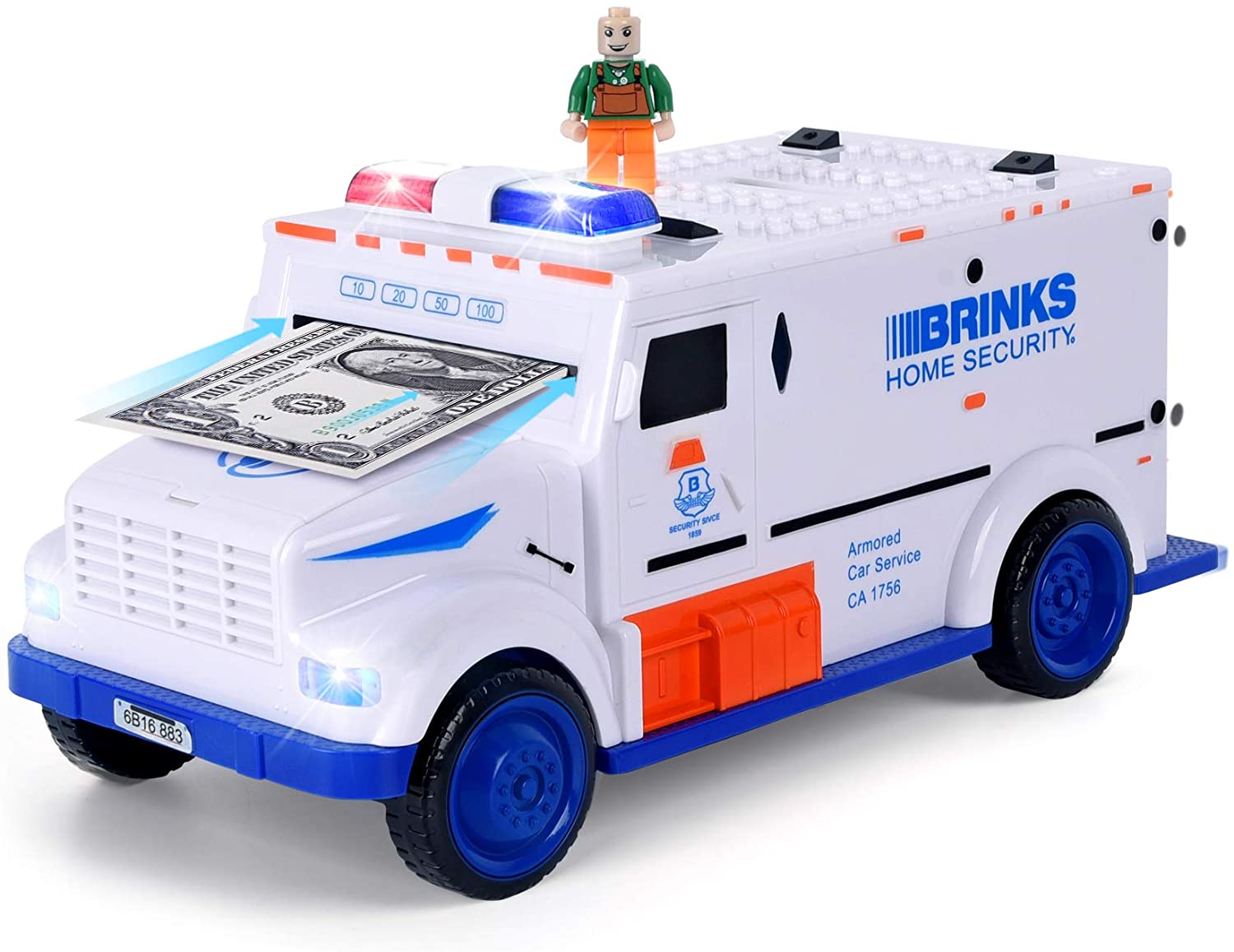 armored car piggy bank