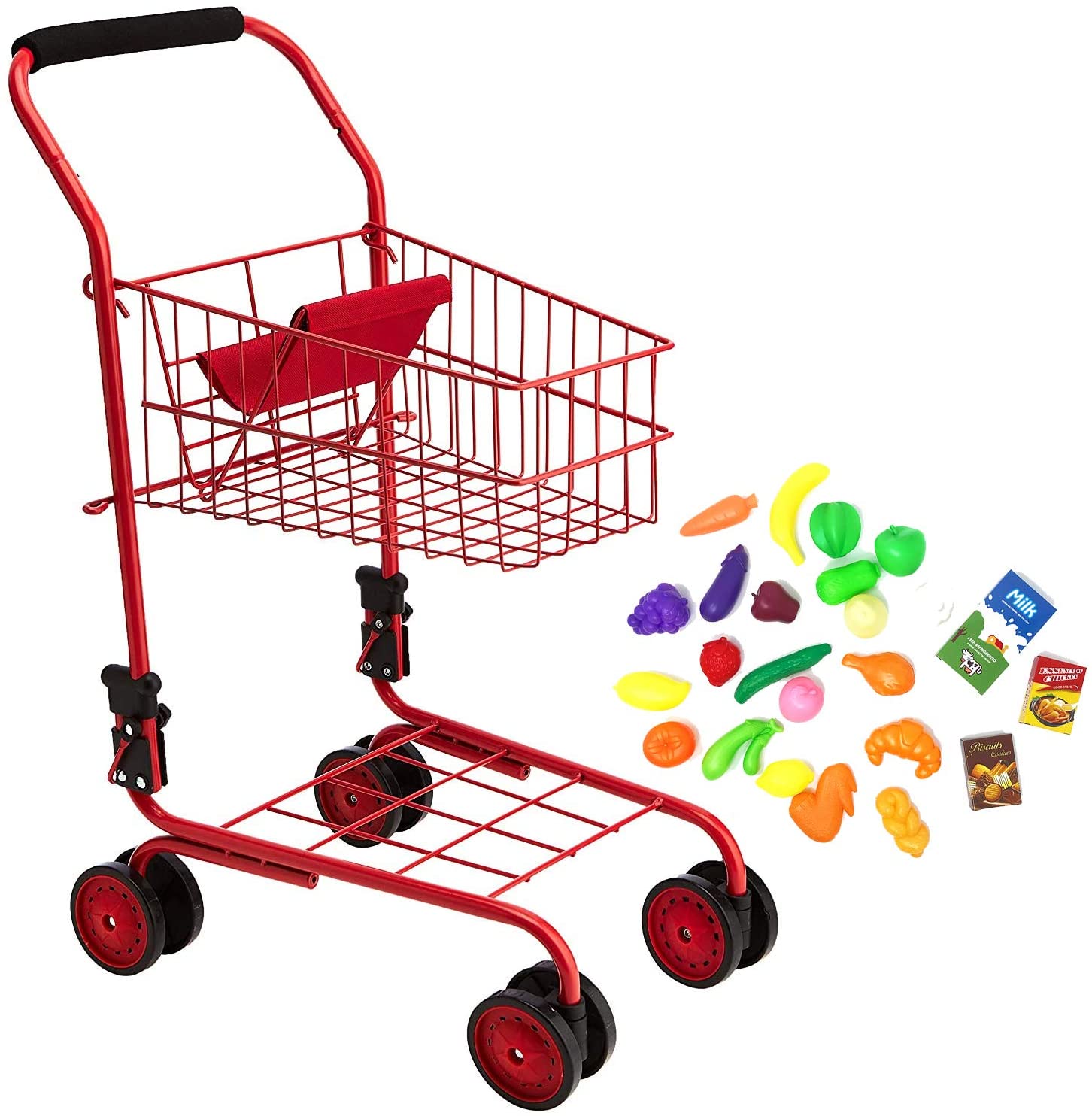 pretend shopping cart