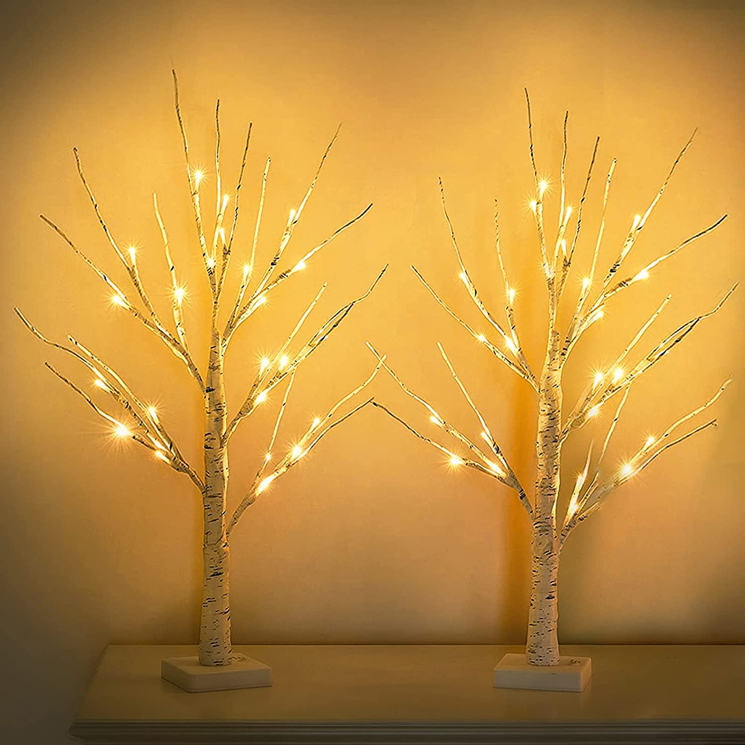 led birch tree 2ft