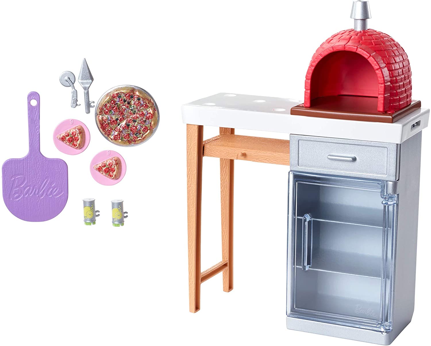 barbie oven set