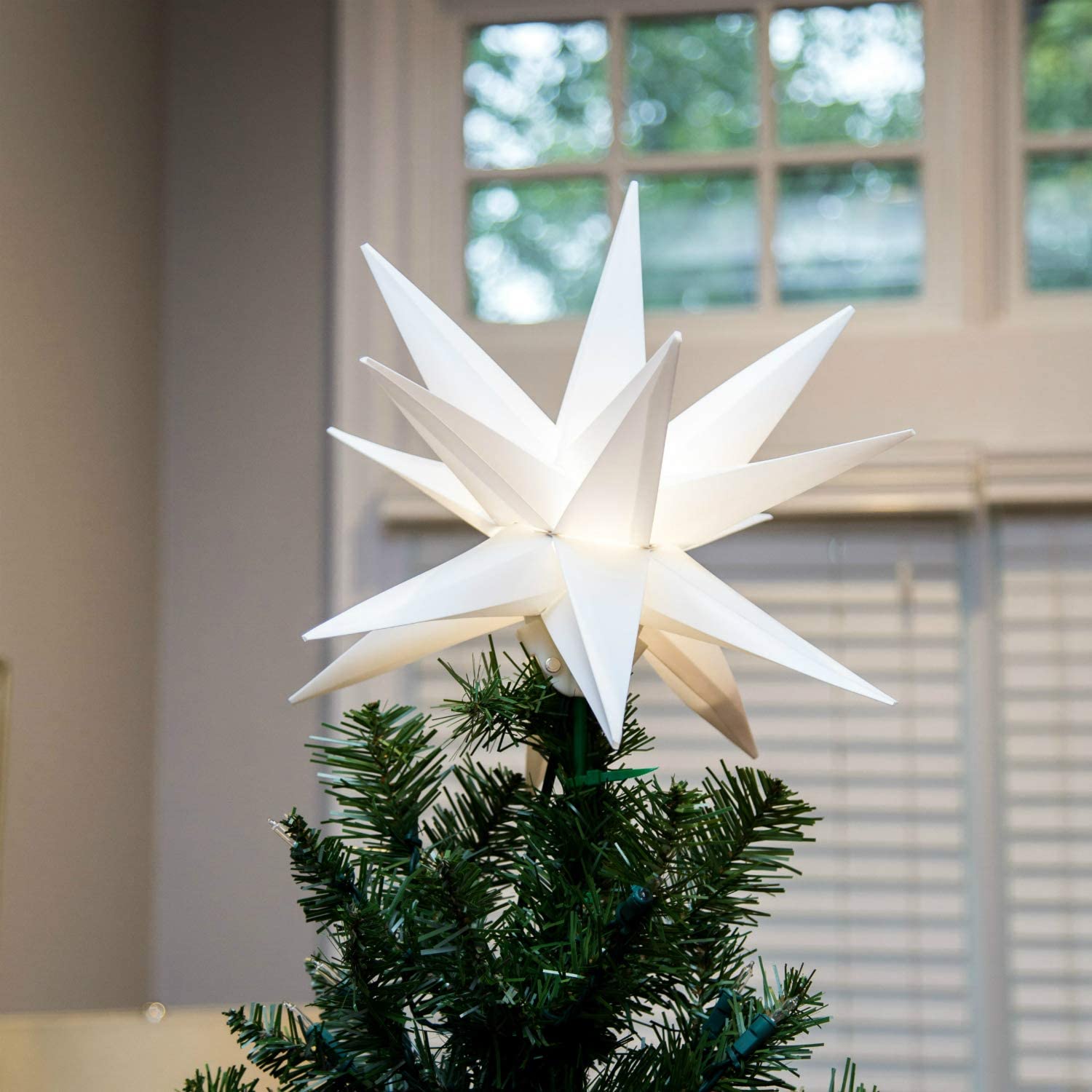 lighted 3d moravian star