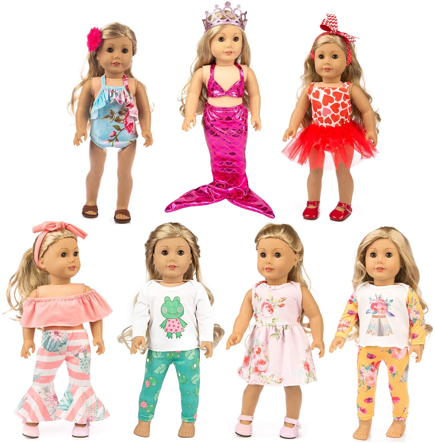 18 inch doll clothes and accessories