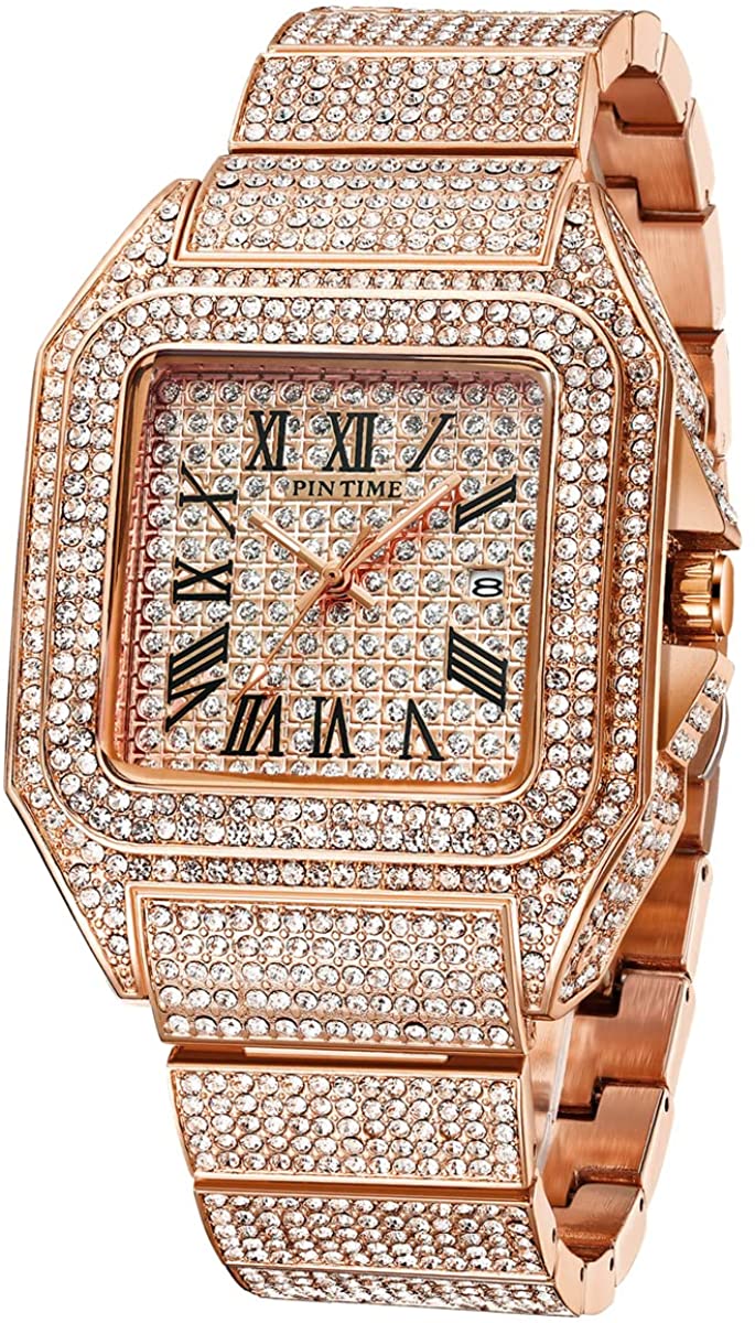 rapper diamond watches