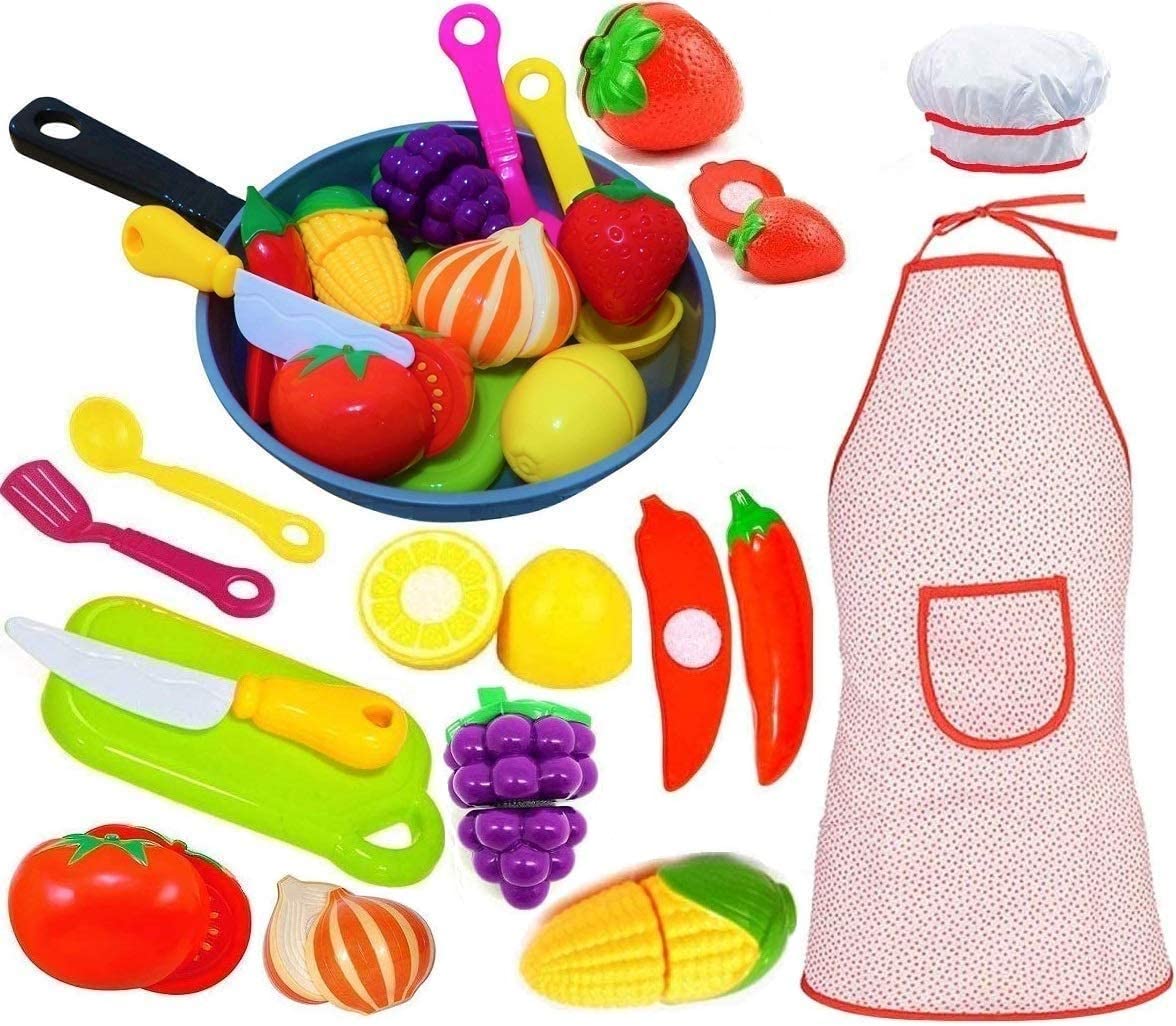 cut up fruit and vegetables toy