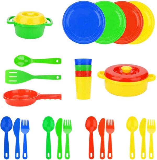 plastic play dishes