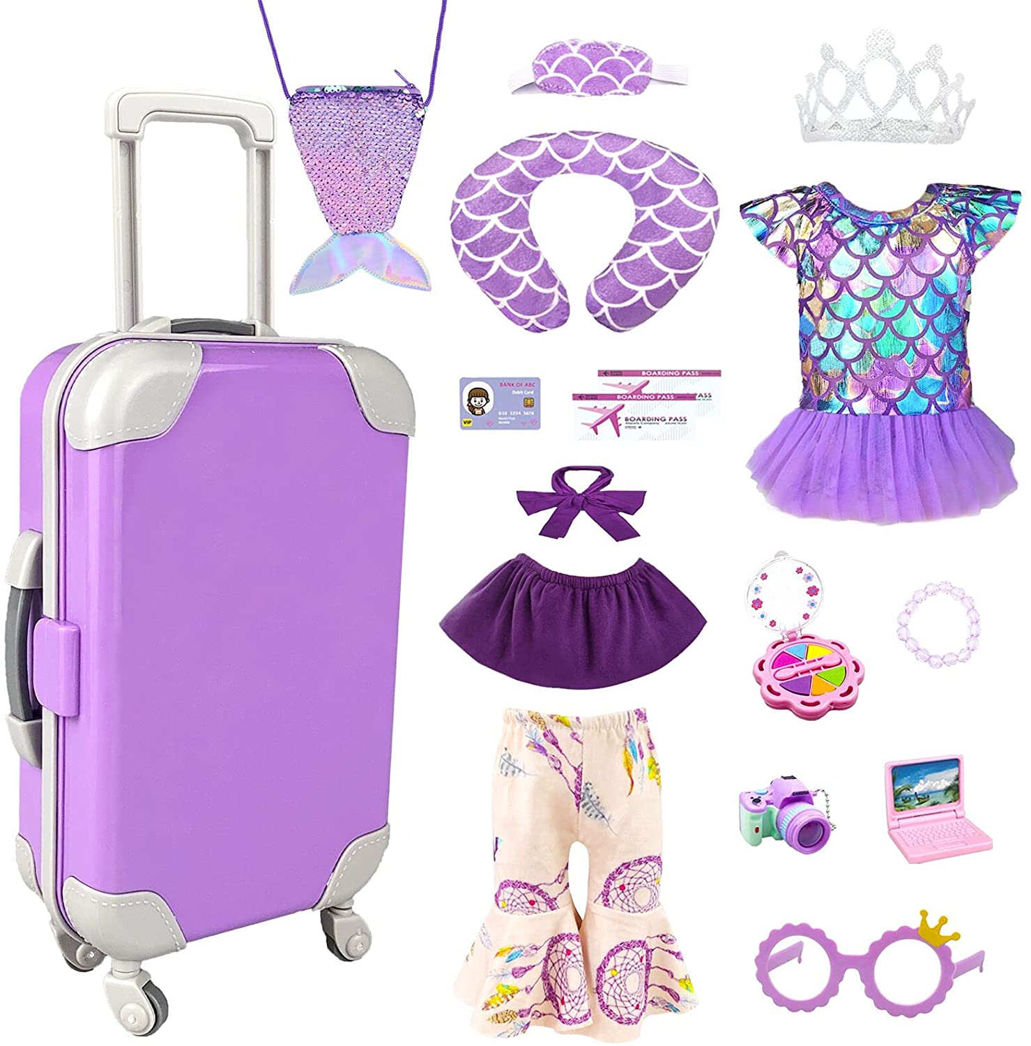 18 inch doll luggage